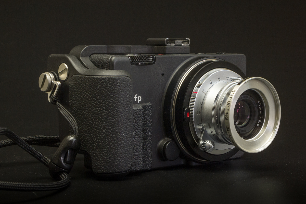 SIGMA fp と HELIAR 40mm F2.8 Aspherical 先端アクセサリーの着せ替え